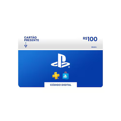 Gift Card Playstation R$100,00